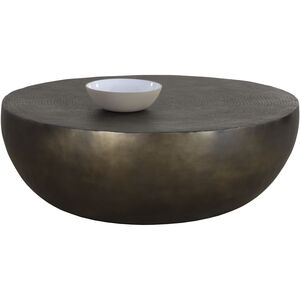 Cale 41.25 X 15 inch Antique Bronze Outdoor Coffee Table