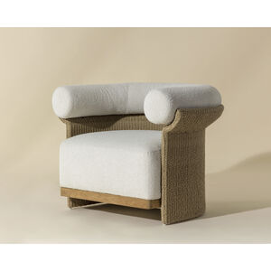Asos Louis Cream Outdoor Lounge Chair