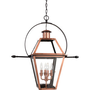 Rue De Royal 4 Light 27.50 inch Outdoor Pendant/Chandelier