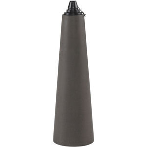 Cameron 27.6 inch Dark Brown Painted Oil Patio Torch